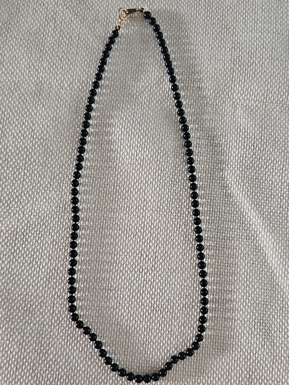 Classic Black Beaded Necklace - Elegant Women’s Jewelry